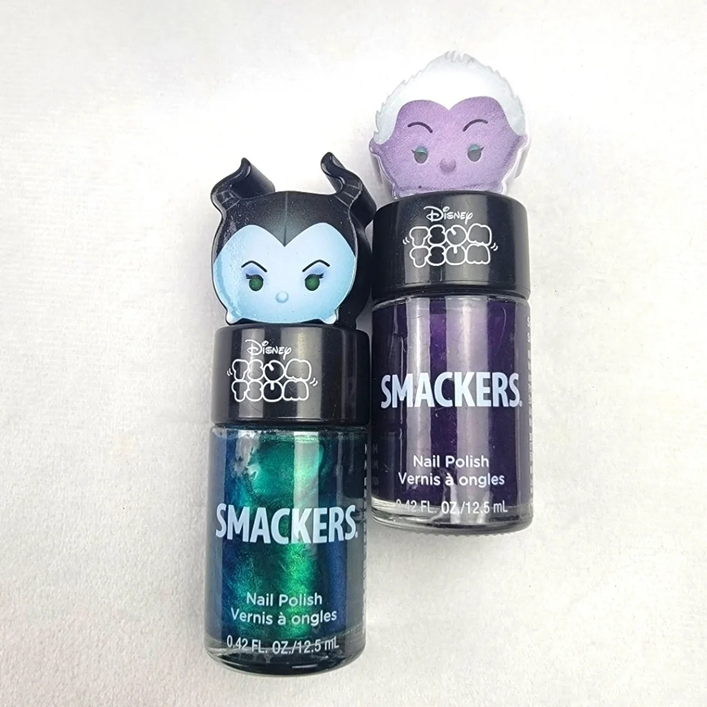 NWOT Disney Tsum Tsum mistress of evil and sorceress of the sea nail polish - Picture 1 of 5